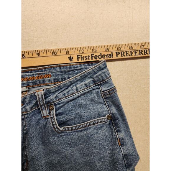 Cato Premium Size 6 Womens Denim Blue Jean Pants Straight Leg Everyday - Picture 5 of 11